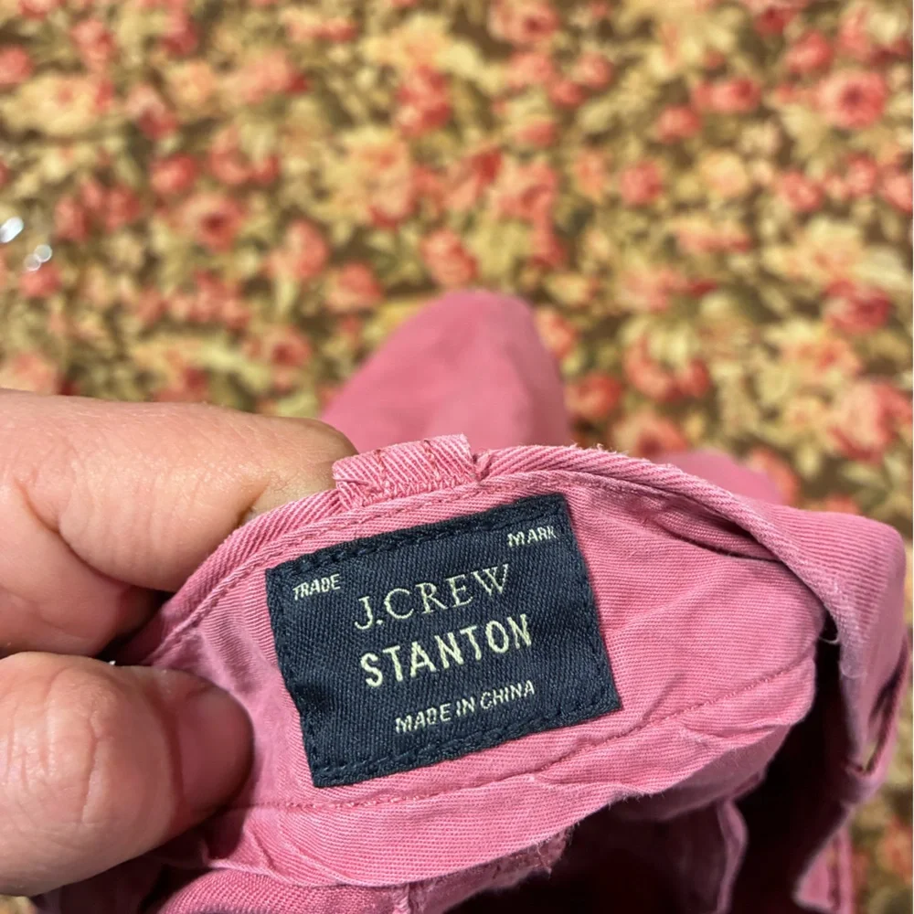 J Crew‎ Stanton Mens Pink Golf Shorts